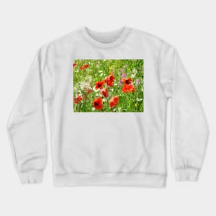 Poppy Meadow Crewneck Sweatshirt